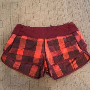 Lululemon Speed Shorts